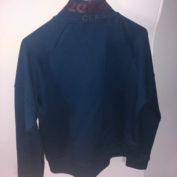 Classic Reebok Zip Up Sweater - Picture 2 of 2